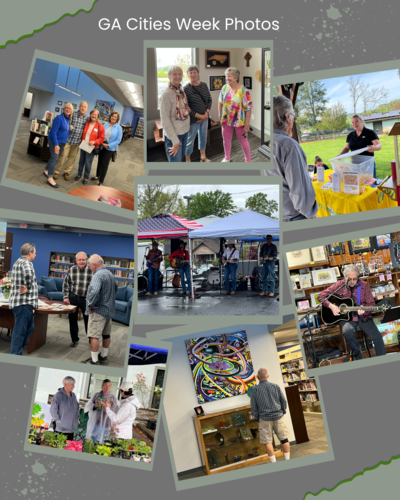 Collage of pics from GA Cities Week