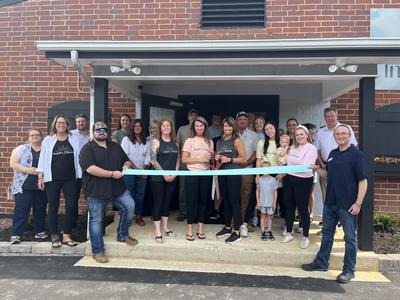 Inspire Fitness Studio ribbon cutting