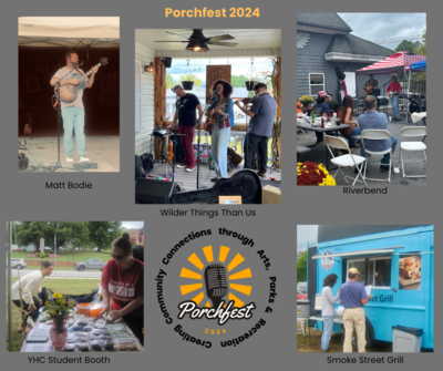 Photos of Porchfest 2024 event