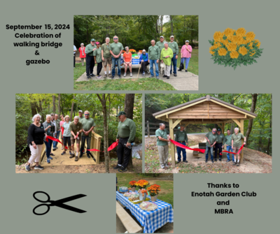 Cupid Falls Ribbon Cutting