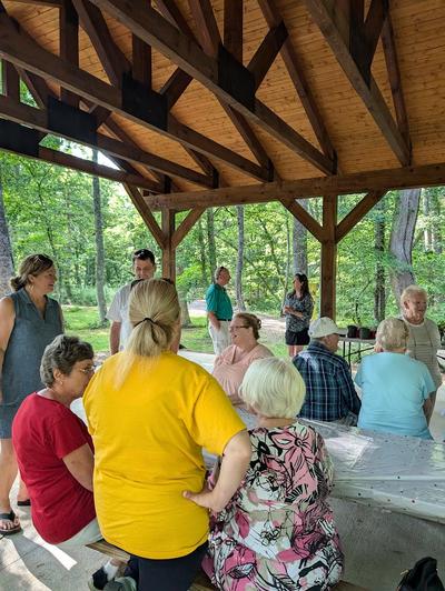 Cupid Falls Ice Cream Social participants