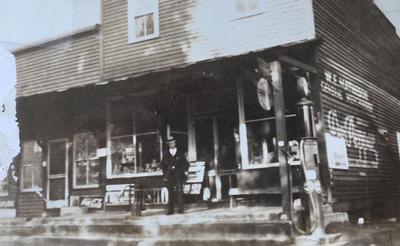 Swanson and Matheson Store, 1930s, per Jean Swanson Barnard